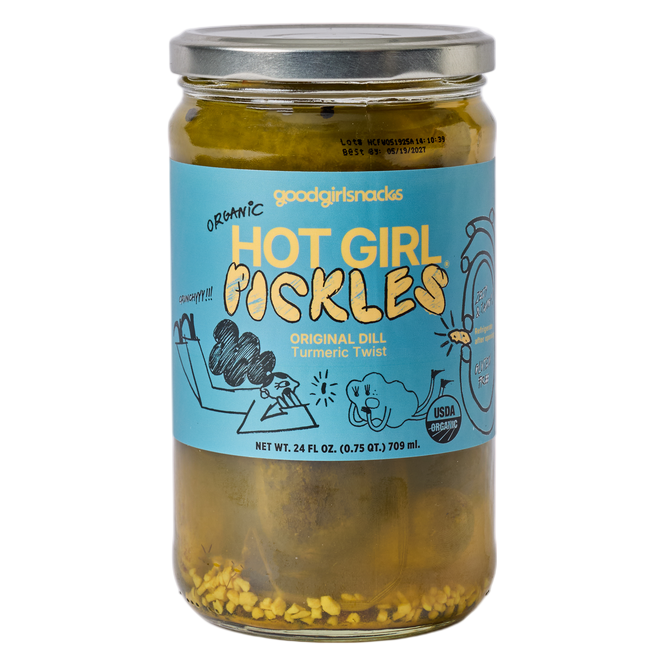 HOT GIRL PICKLES Original Dill 24 Fl Oz
