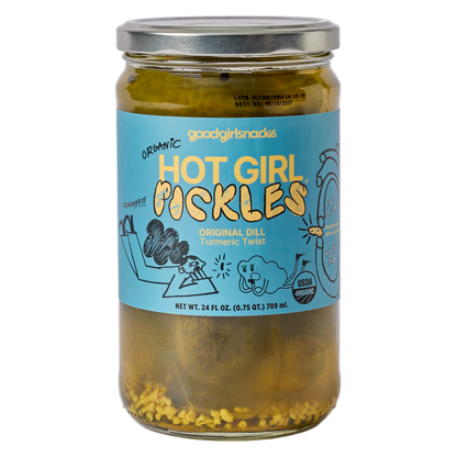 HOT GIRL PICKLES Original Dill 24 Fl Oz