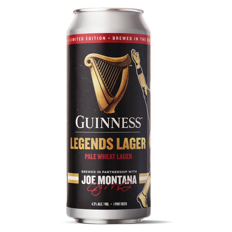 Guiness Legends Pale Wheat Lager 4pk 16oz Can
