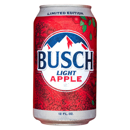 Busch Light Apple 30pk 12oz Can 4.1% ABV