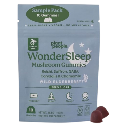 Plant People Wondersleep Mushroom Gummies, 10ct
