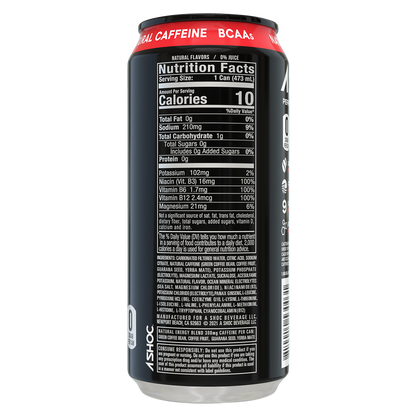 ASHOC Wave Smart Energy Drink 16oz Can