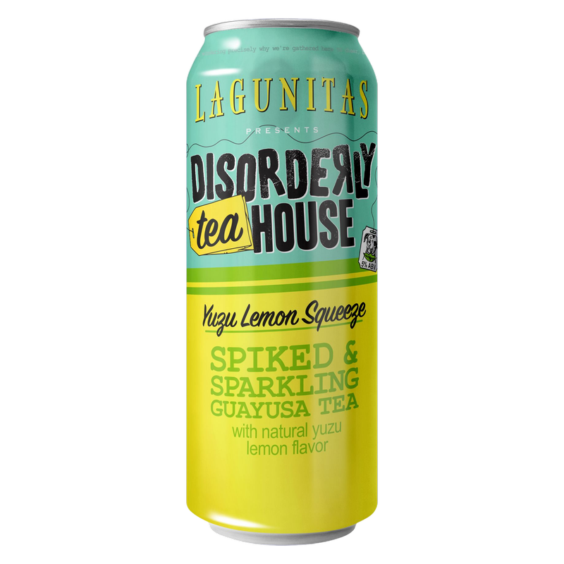 Lagunitas Disorderly Tea House Yuzu Lemon Squeeze Single 19.2oz Can 5% ABV