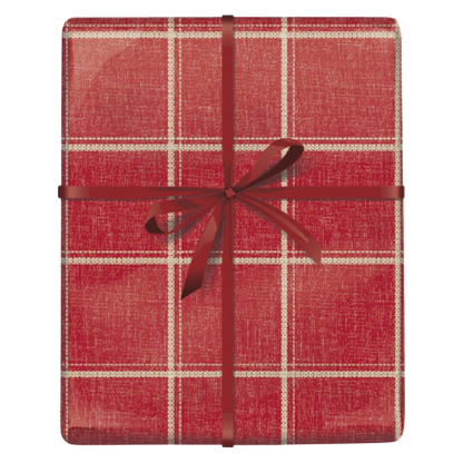 Country Plaid Wrapping Paper