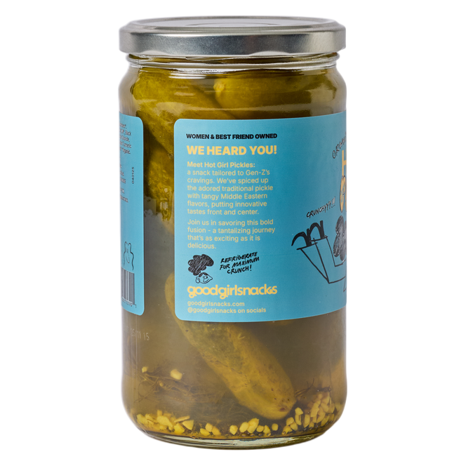 HOT GIRL PICKLES Original Dill 24 Fl Oz