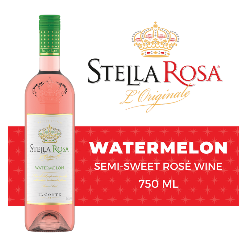 Stella Rosa Watermelon Semi-Sweet Rose Wine 750 ml