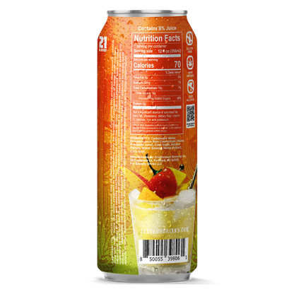 Elevado THC 5mg Mango Margarita Cocktail 4pk 12oz Can
