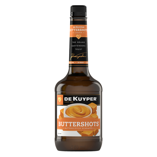 DeKuyper Butter Shots Schnapps 750ml - DeKuyper – BevMo!