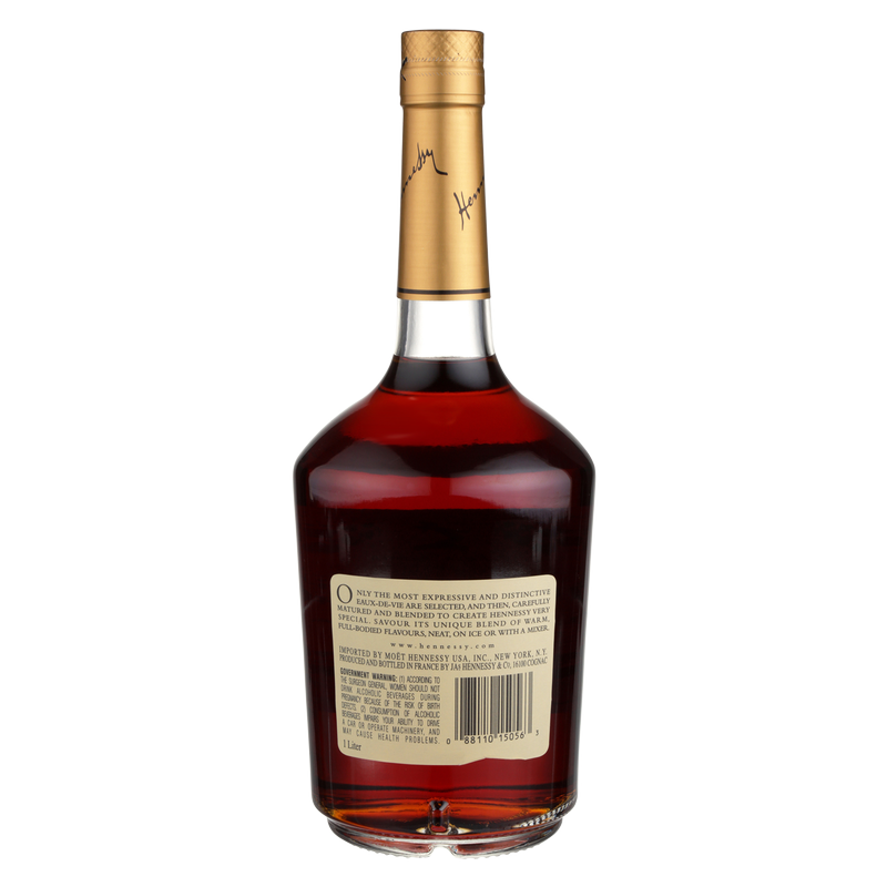 Hennessy VS Cognac 1L (80 Proof) - Hennessy – BevMo!