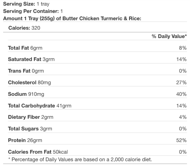 Sukhi's Frozen Butter Chicken Curry Meal, 11 oz