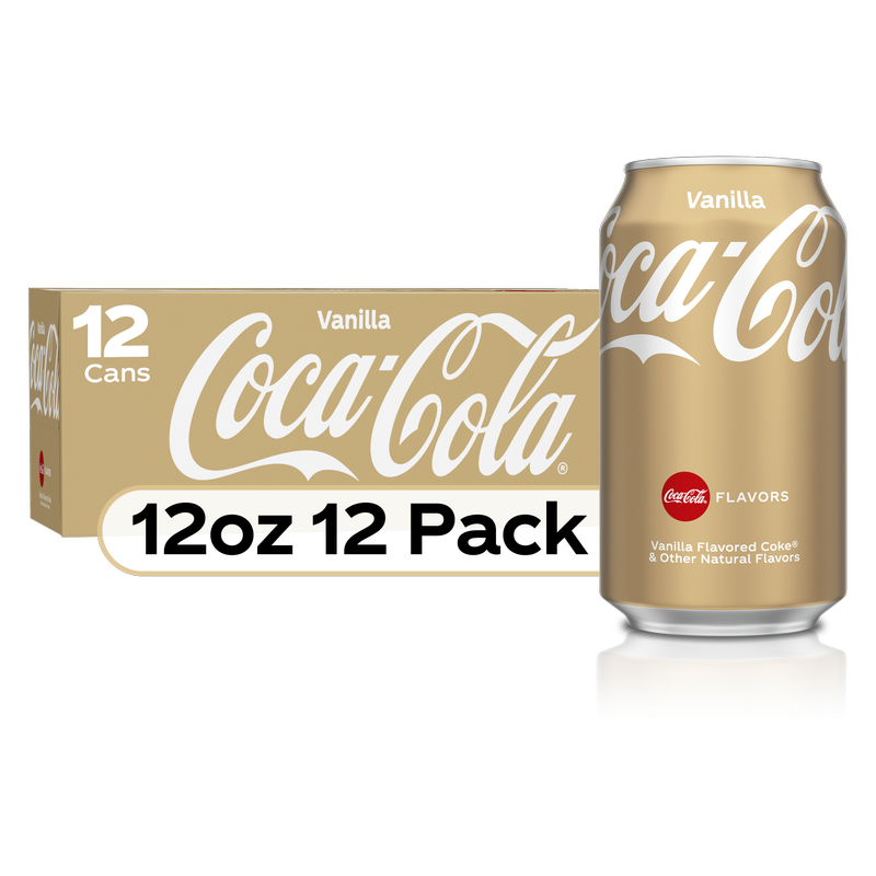 Coke Vanilla 12pk 12oz Can