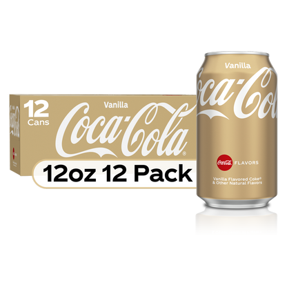 Coke Vanilla 12pk 12oz Can
