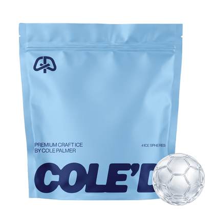 COLE'D Premium Craft Ice Spheres 4pk