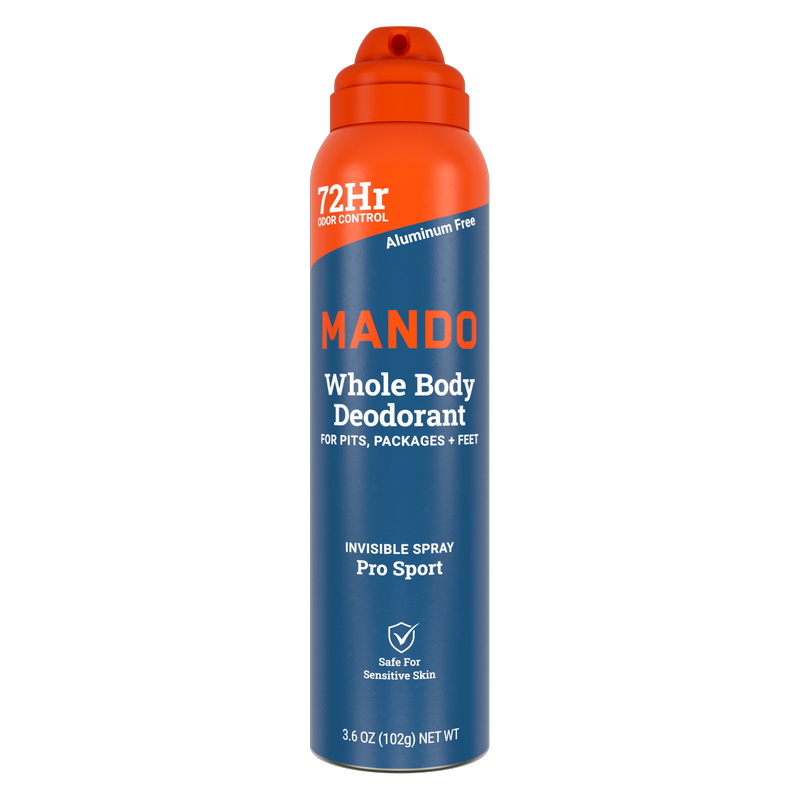 Mando Whole Body Deodorant Spray Pro Sport