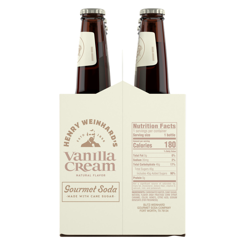 Henry Weinhard's Vanilla Cream 6pk 12oz Btl