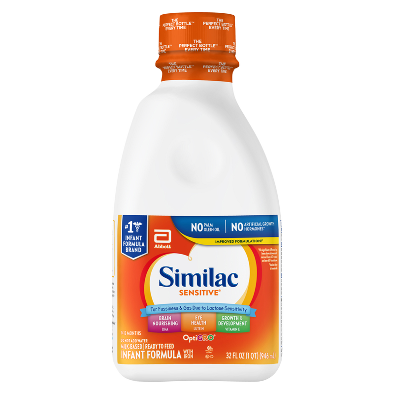 Similac Sensitive Ready to Feed Infant Formula 32oz