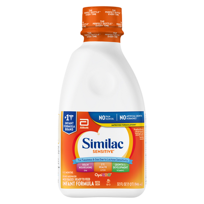 Similac Sensitive Ready to Feed Infant Formula 32oz