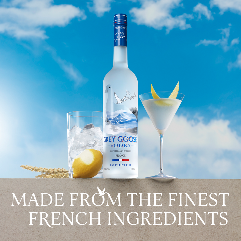 Grey Goose Vodka 750ml (80 Proof)