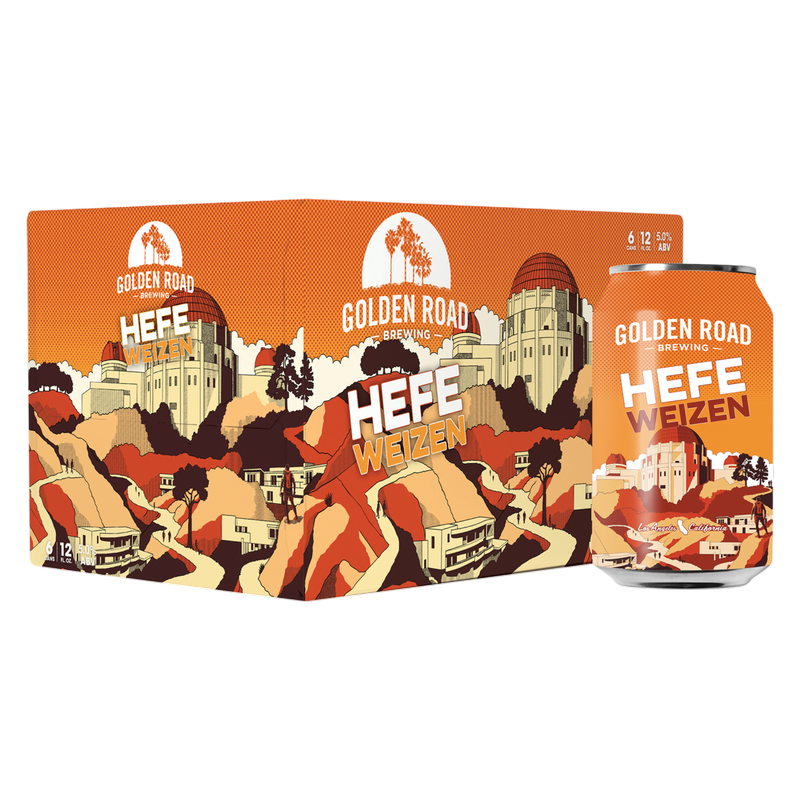 Golden Road Brewing Hefeweizen 6pk 12oz Can