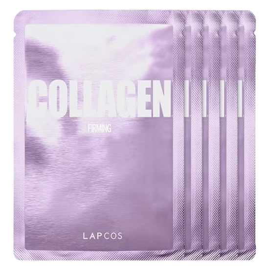 Lapcos Collagen Daily Sheet Mask, 5ct
