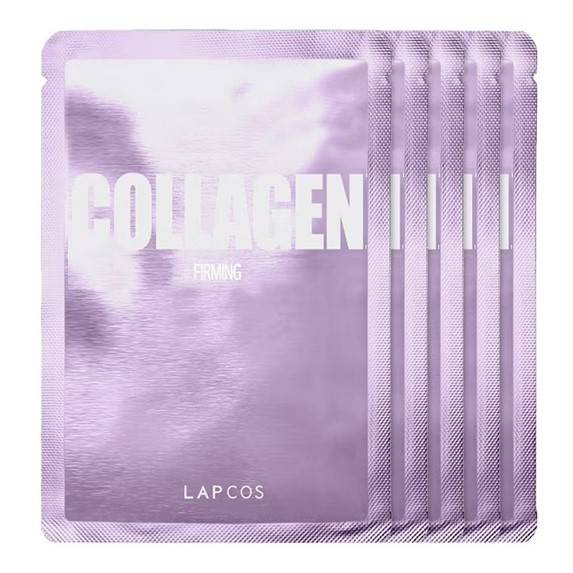 Lapcos Collagen Daily Sheet Mask, 5ct