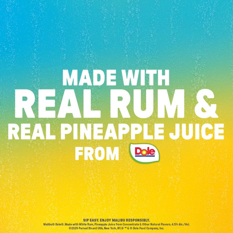 Malibu Dole Variety Pack 8pk 12oz Can