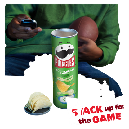 Pringles Sour Cream & Onion Potato Crisps Chips 5.5oz