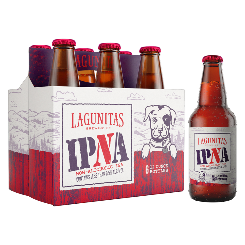 Lagunitas IPNA Non-Alcoholic 6pk 12oz Btl