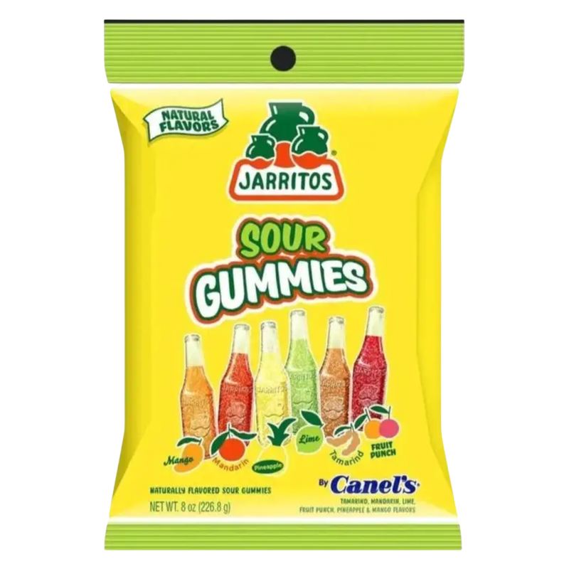 Jarritos Sour Gummies, 8 oz