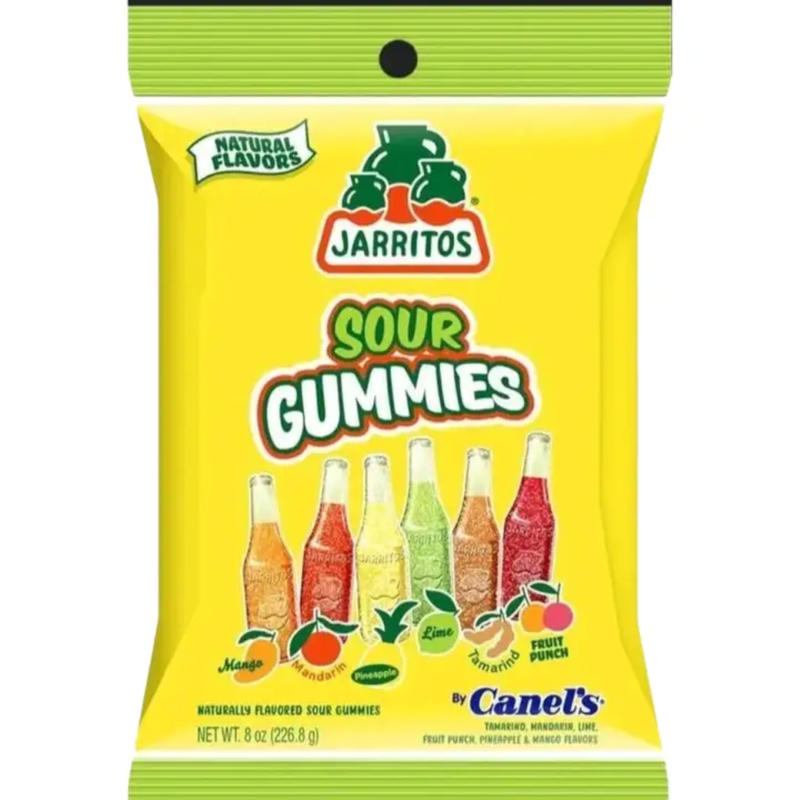Jarritos Sour Gummies, 8 oz