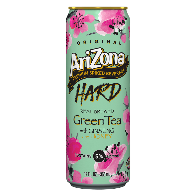 Arizona Hard Tea Party Pack 12pk 12oz Can 5.0% ABV - Arizona Hard – BevMo!