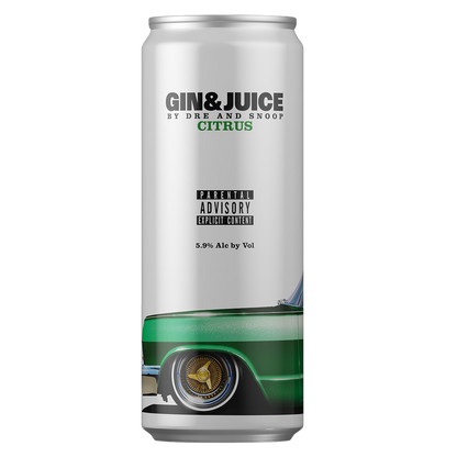 GIN & JUICE Citrus 4pk 355ml Can 5.9% ABV - Gin & Juice – BevMo!
