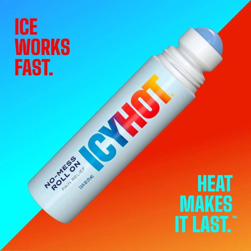 Icy Hot Menthol No Mess Roll On