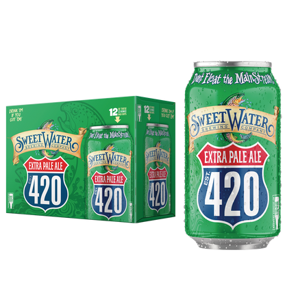 SweetWater 420 Pale Ale 12pk 12oz Can 5.7% ABV