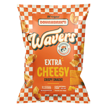 Doughbrik's Original Wavers Extra Cheesy, 4.5oz