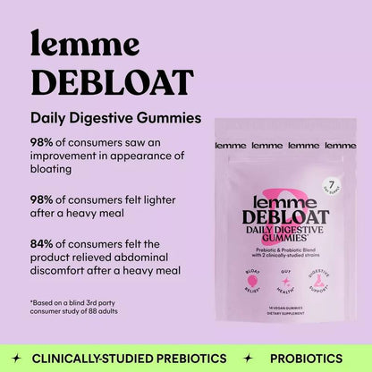 Lemme Debloat Gummies 14ct