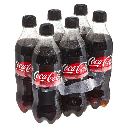 Coca-Cola Zero 6 Pack 16.9oz Btl