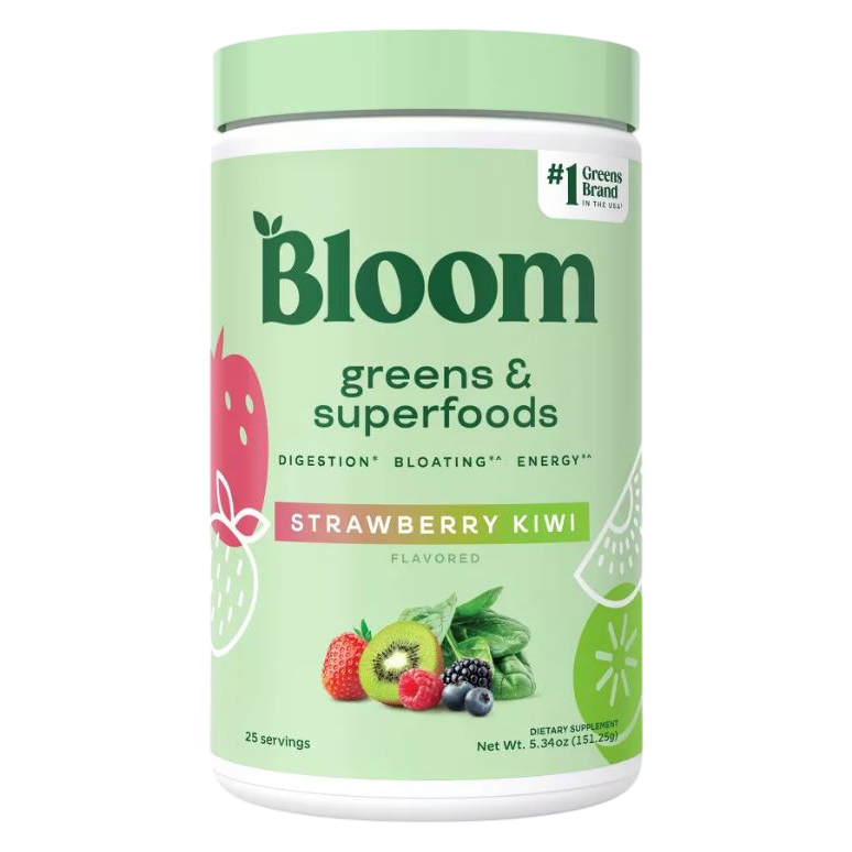 Bloom Greens & Superfoods Strawberry Kiwi 5.34oz, 25ct