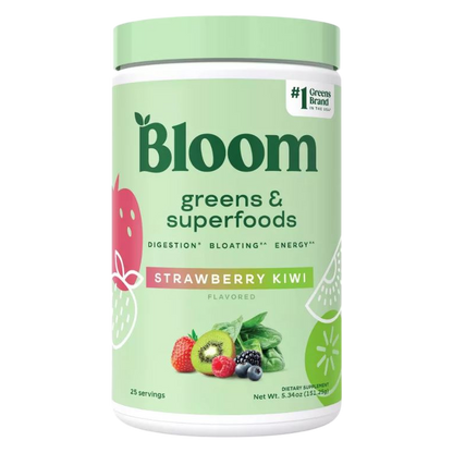 Bloom Greens & Superfoods Strawberry Kiwi 5.34oz, 25ct