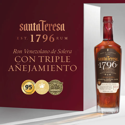 Santa Teresa 1796 Arabica Coffee Cask Finish 750ml Bottle - Santa