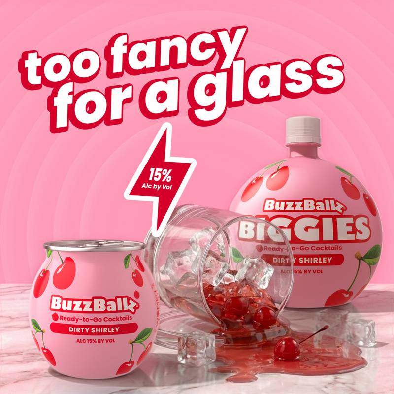 Buzzballz Cocktails Dirty Shirley 200ml