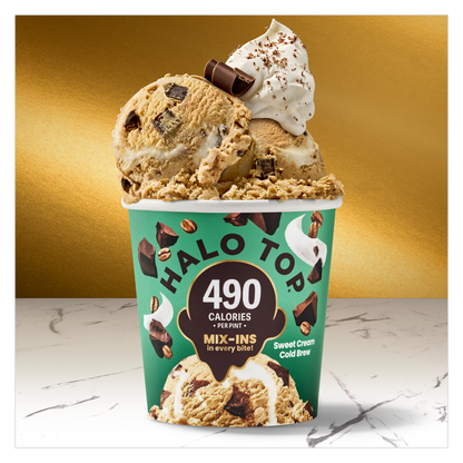 Halo Top Mix-In Sweet Cream Cold Brew Coffee, 16 fl oz
