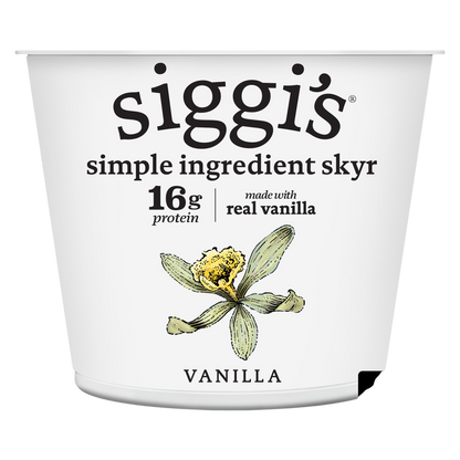Siggi's Vanilla Skyr Icelandic-Style Strained Non-Fat Yogurt 5.3oz