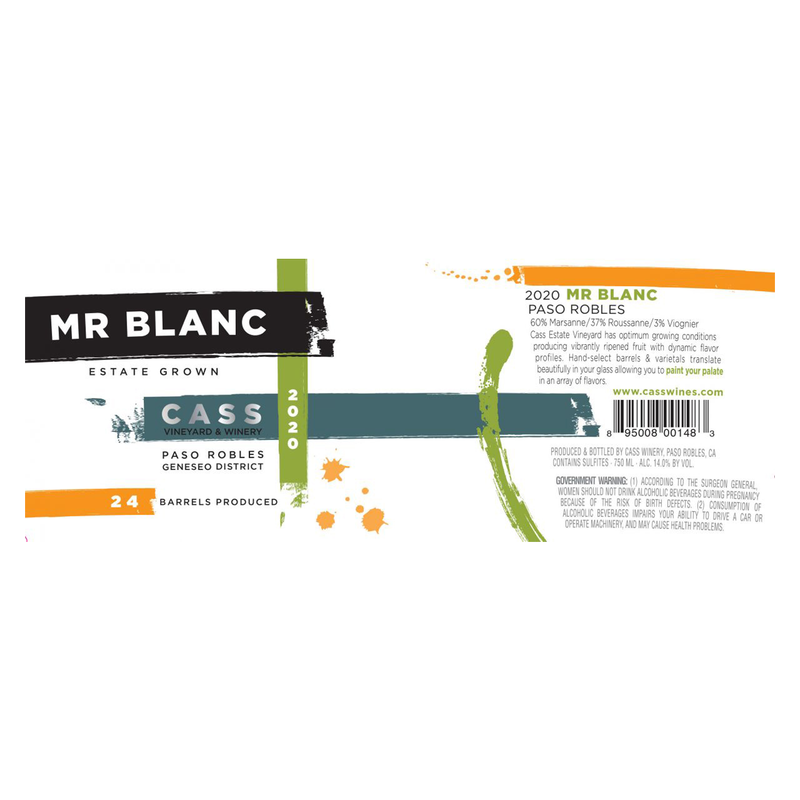 Cass Mr Blanc White Blend 750ml