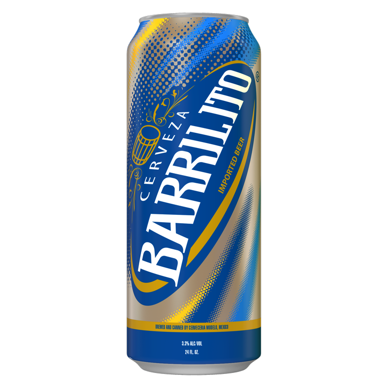 Barrilito Cerveza 24oz Can