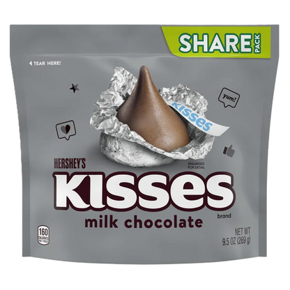 Hershey's Kisses Milk Chocolate Candies, 9.5 oz