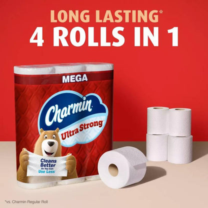 Charmin 12ct Ultra Strong Toilet Paper Mega Rolls