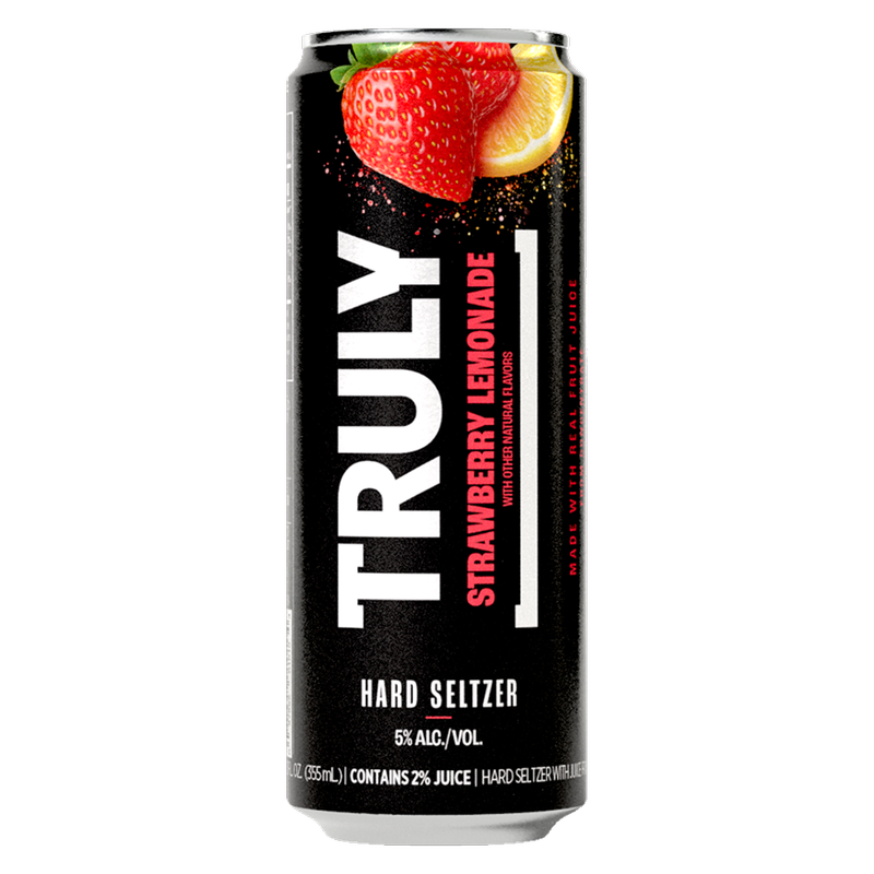 TRULY Strawberry Lemonade Hard Seltzer 6pk 12oz Can 5.0% ABV