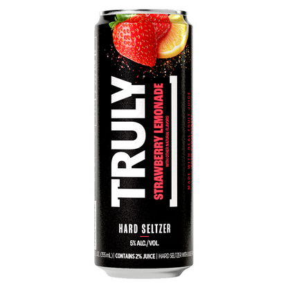 TRULY Strawberry Lemonade Hard Seltzer 6pk 12oz Can 5.0% ABV