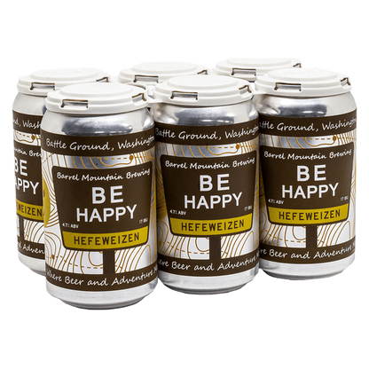 Barrel Mountain Brewing Be Happy Hefeweizen (6PKC 12 OZ)
